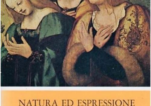 copertina del catalogo Natura ed espressione nell'arte bolognese-emiliana