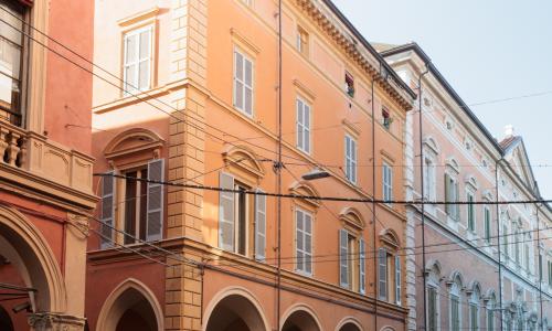 vista della facciata dell'edificio