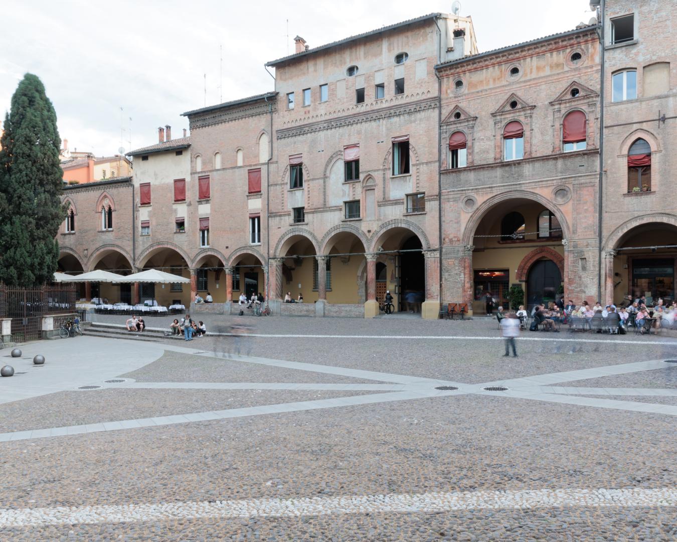 vista delle facciate degli edifici