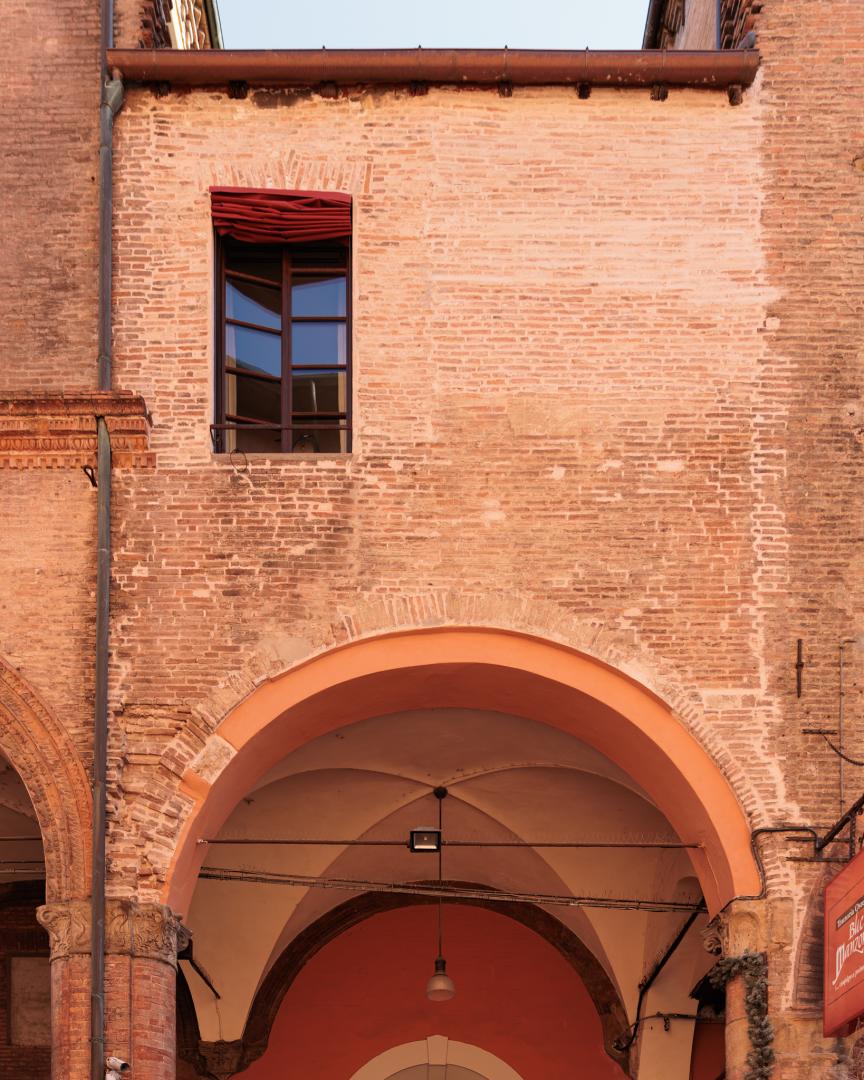 vista laterale dell'edificio