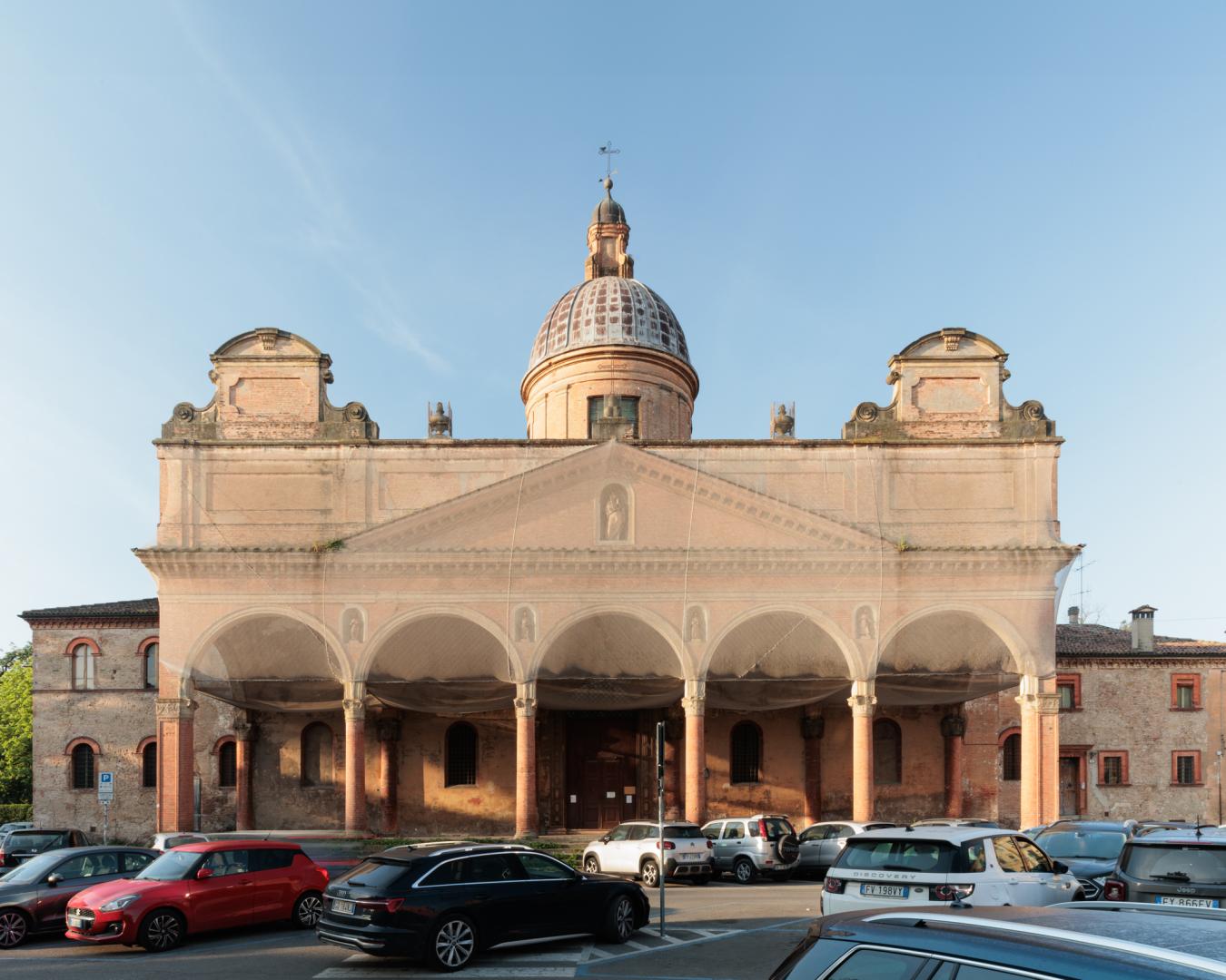 front of the church