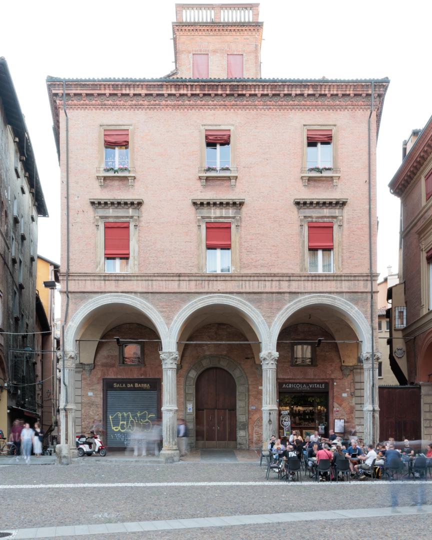 fronte del palazzo